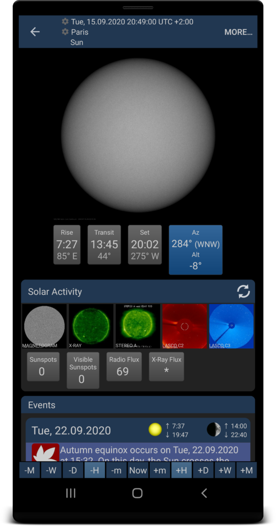 Live Solar Images