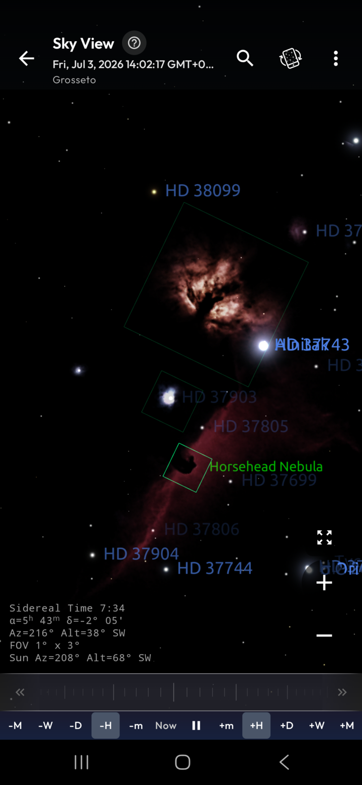 Deep-sky imagery in Sky View