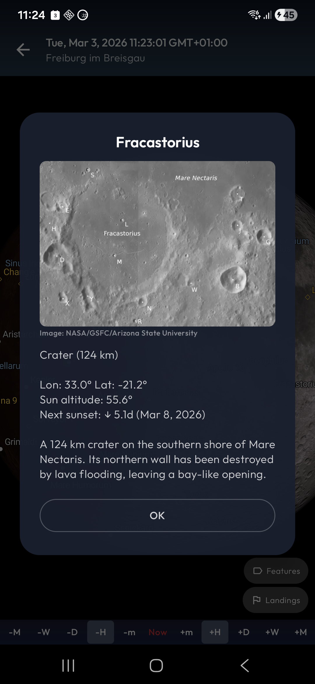 Lunar Feature Detail