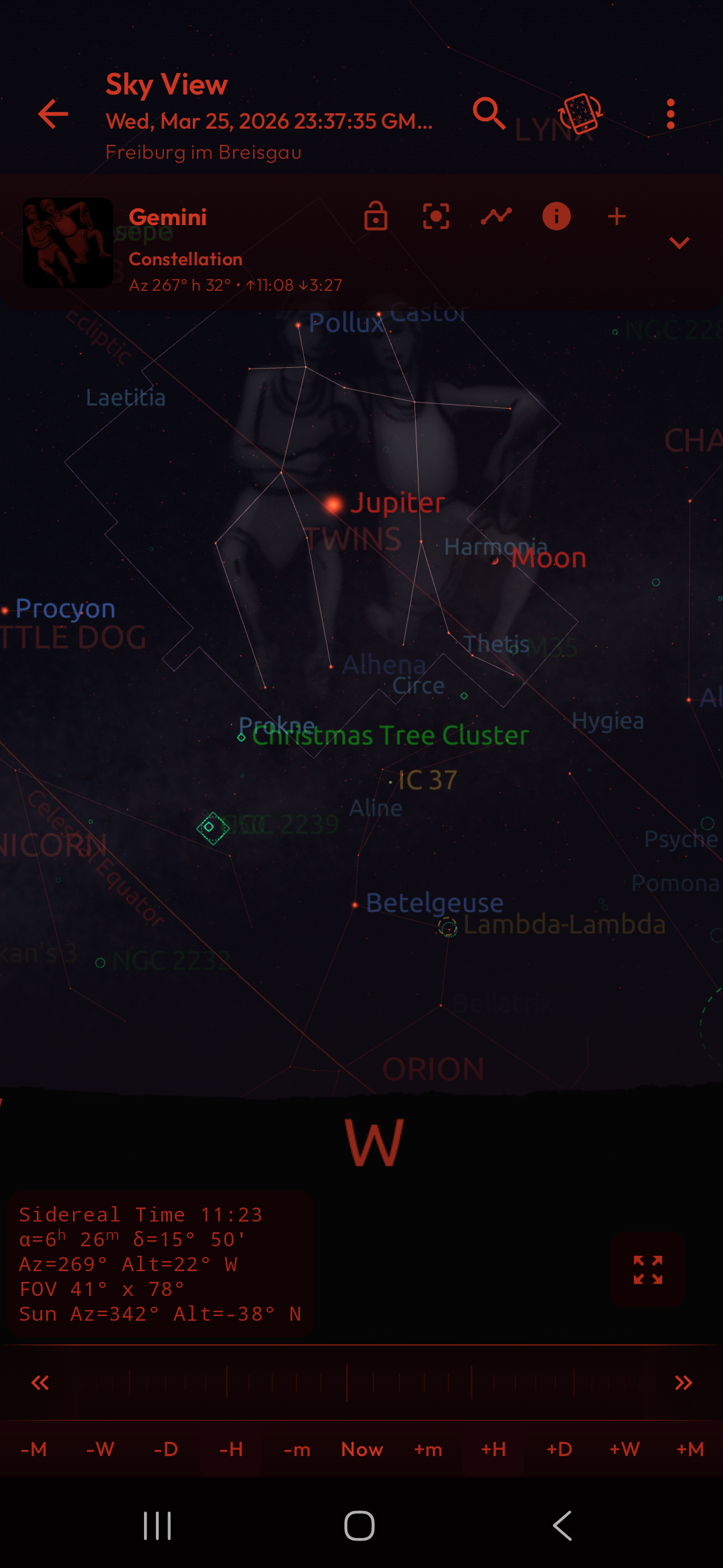 Improved Red Night Mode